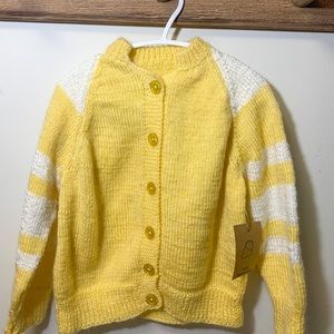 Hand knit sweater